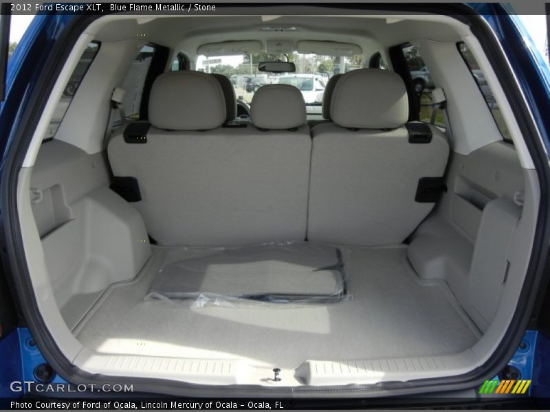 Blue Flame Metallic / Stone 2012 Ford Escape XLT