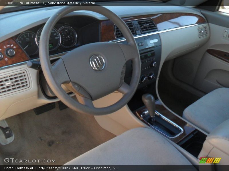 Sandstone Metallic / Neutral 2006 Buick LaCrosse CX