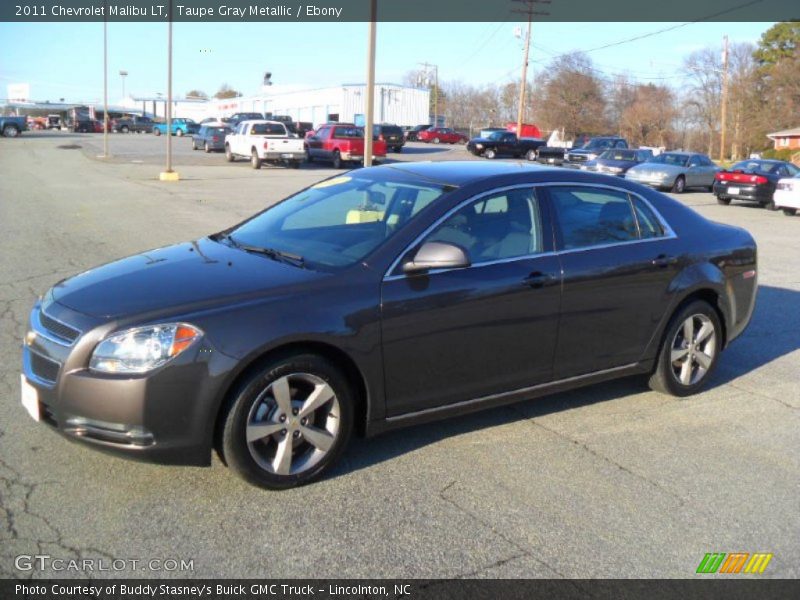 Taupe Gray Metallic / Ebony 2011 Chevrolet Malibu LT