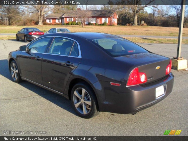 Taupe Gray Metallic / Ebony 2011 Chevrolet Malibu LT
