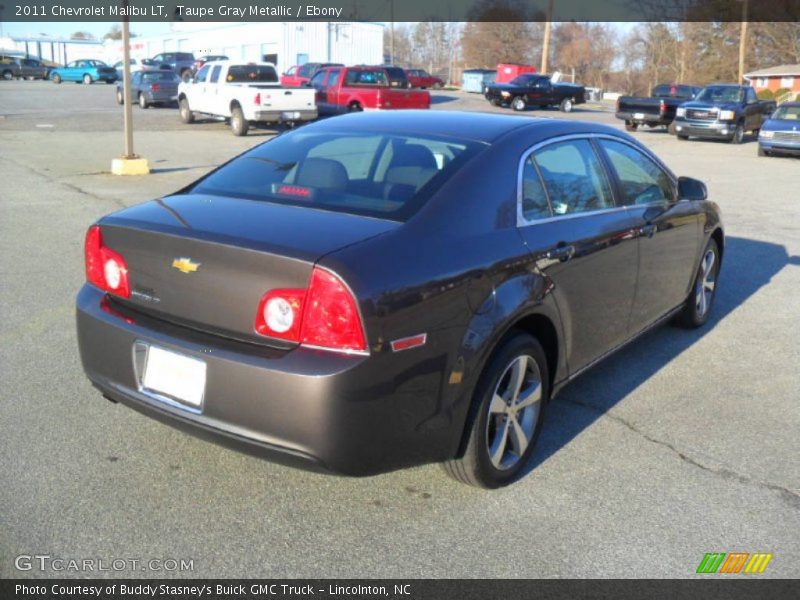 Taupe Gray Metallic / Ebony 2011 Chevrolet Malibu LT