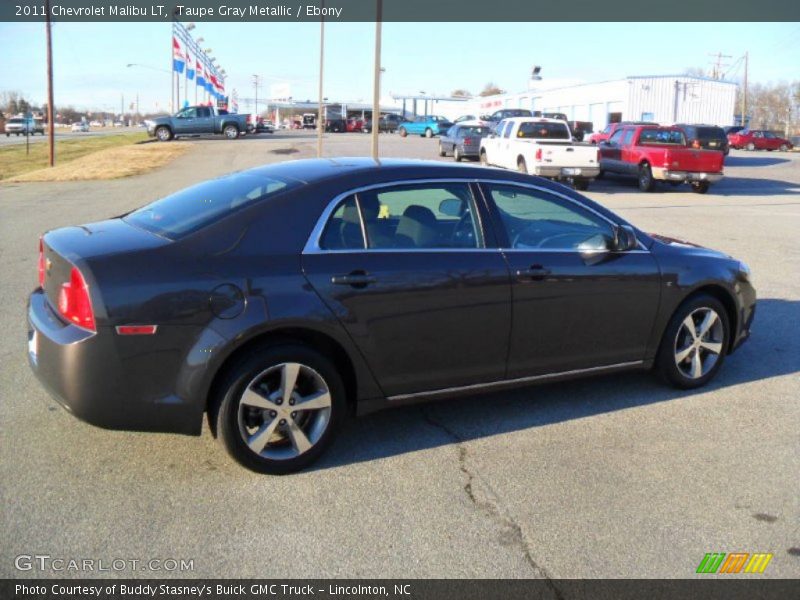 Taupe Gray Metallic / Ebony 2011 Chevrolet Malibu LT