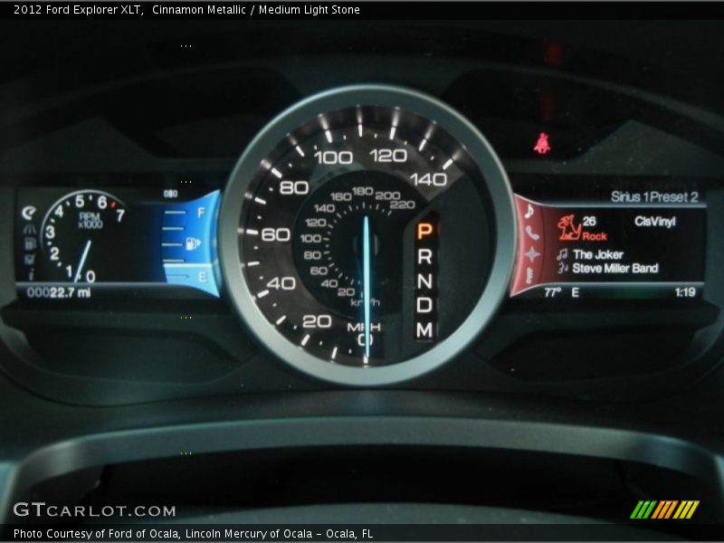 Cinnamon Metallic / Medium Light Stone 2012 Ford Explorer XLT