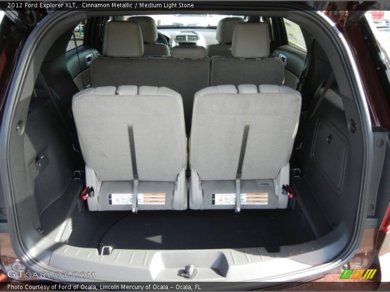 Cinnamon Metallic / Medium Light Stone 2012 Ford Explorer XLT