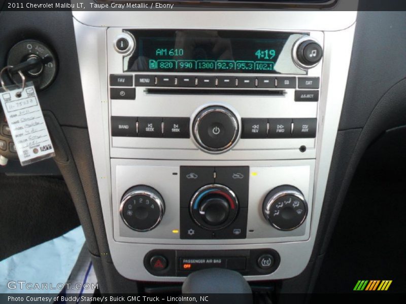 Taupe Gray Metallic / Ebony 2011 Chevrolet Malibu LT