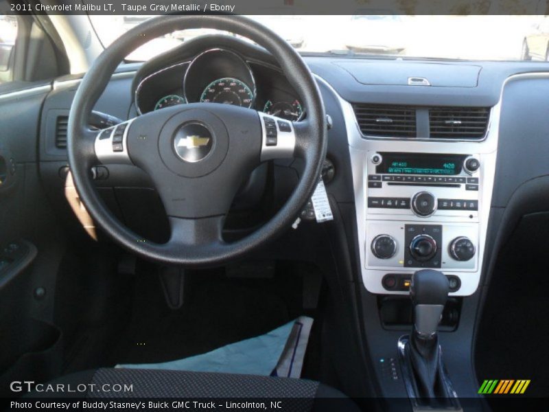 Taupe Gray Metallic / Ebony 2011 Chevrolet Malibu LT