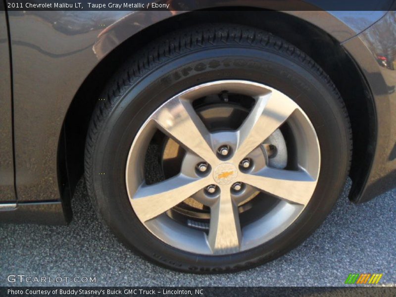 Taupe Gray Metallic / Ebony 2011 Chevrolet Malibu LT