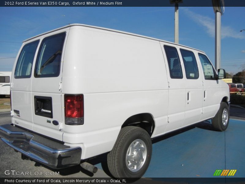 Oxford White / Medium Flint 2012 Ford E Series Van E350 Cargo