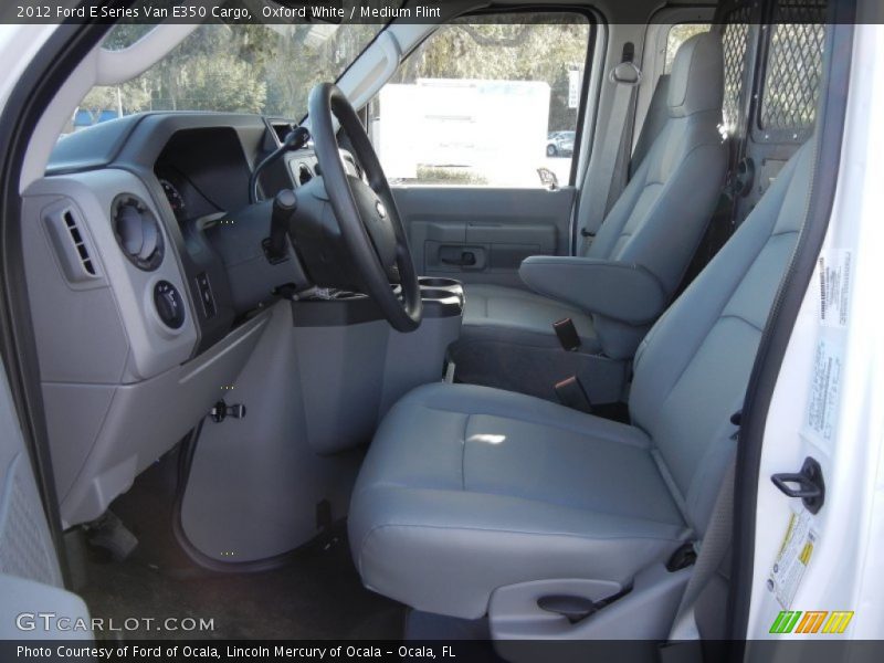 Oxford White / Medium Flint 2012 Ford E Series Van E350 Cargo