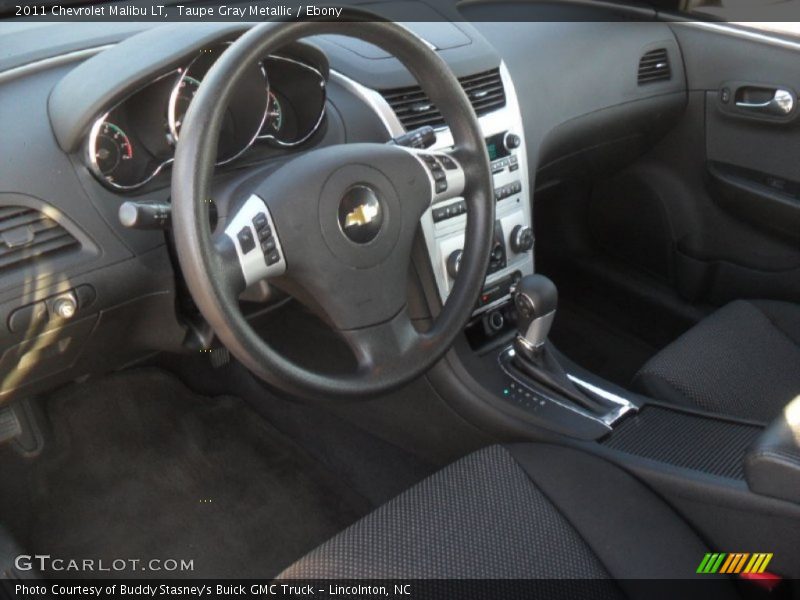 Taupe Gray Metallic / Ebony 2011 Chevrolet Malibu LT