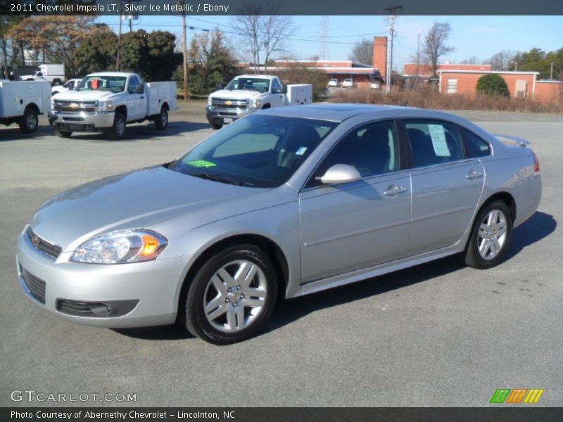 Silver Ice Metallic / Ebony 2011 Chevrolet Impala LT