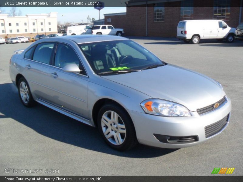 Silver Ice Metallic / Ebony 2011 Chevrolet Impala LT