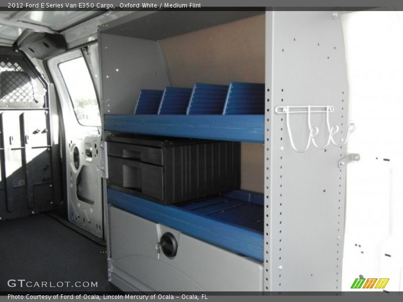 Oxford White / Medium Flint 2012 Ford E Series Van E350 Cargo