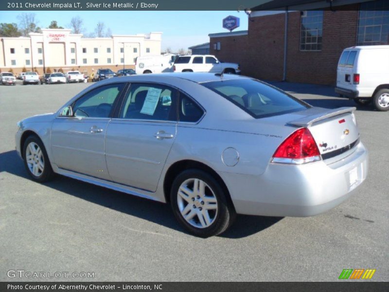 Silver Ice Metallic / Ebony 2011 Chevrolet Impala LT