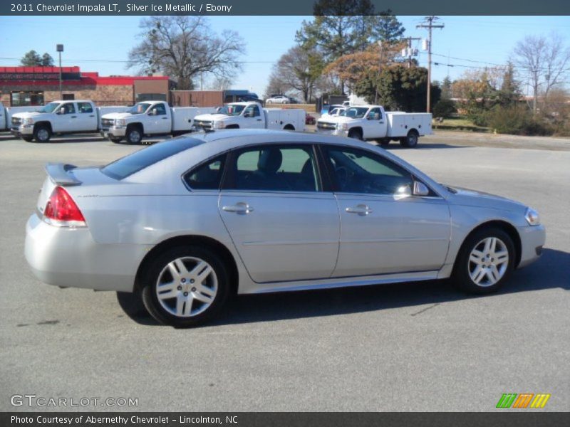 Silver Ice Metallic / Ebony 2011 Chevrolet Impala LT