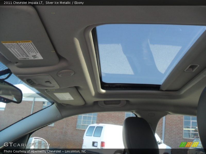 Silver Ice Metallic / Ebony 2011 Chevrolet Impala LT