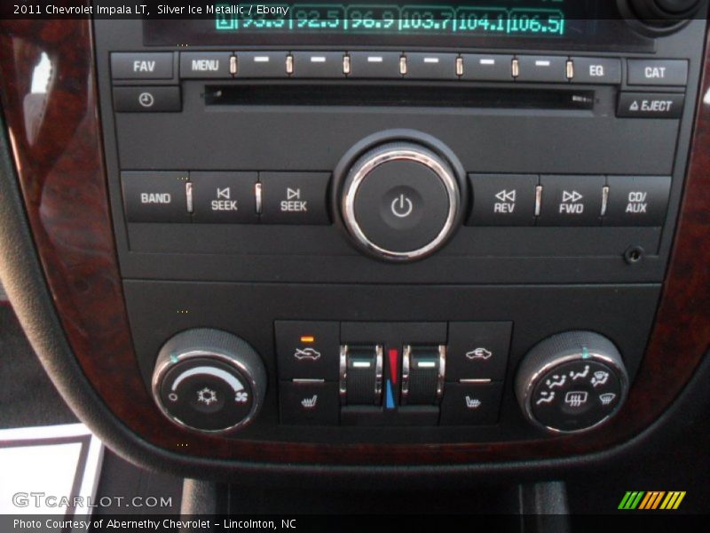 Silver Ice Metallic / Ebony 2011 Chevrolet Impala LT