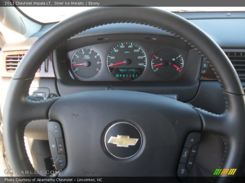 Silver Ice Metallic / Ebony 2011 Chevrolet Impala LT