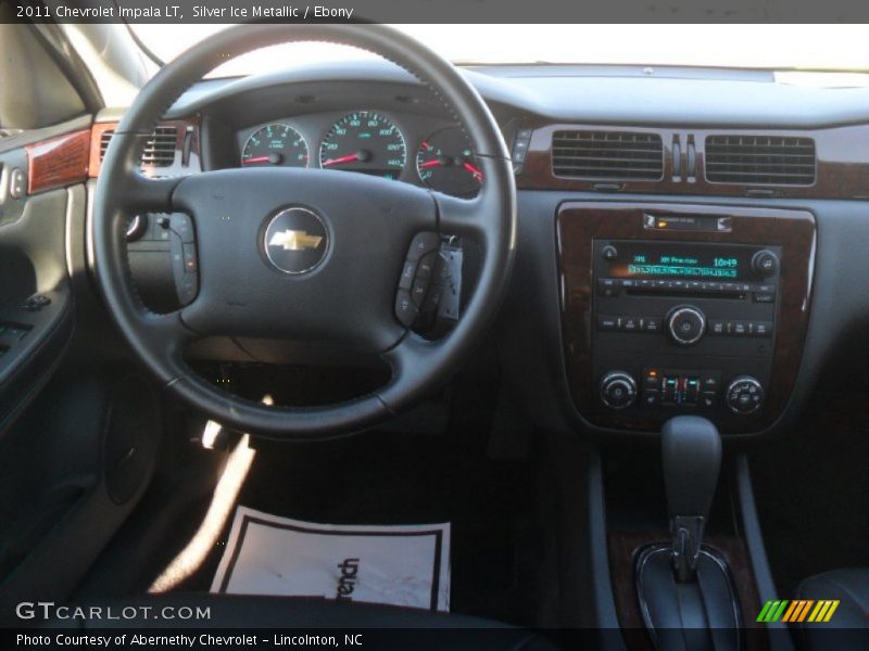 Silver Ice Metallic / Ebony 2011 Chevrolet Impala LT