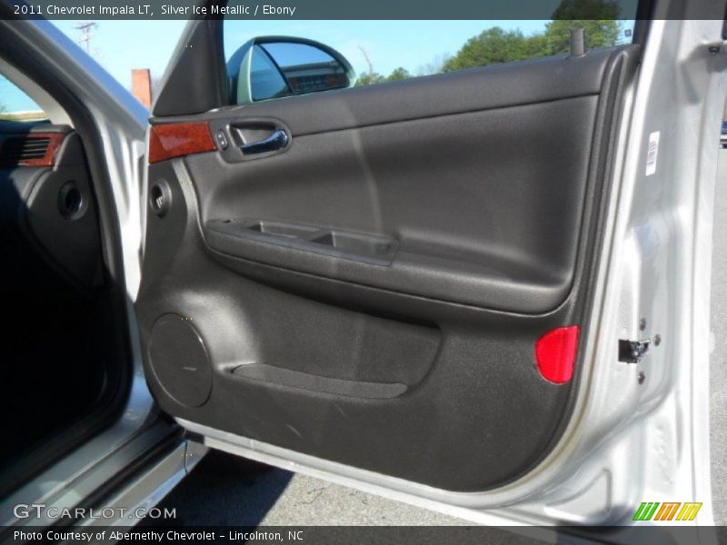 Silver Ice Metallic / Ebony 2011 Chevrolet Impala LT