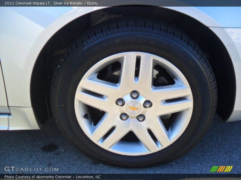 Silver Ice Metallic / Ebony 2011 Chevrolet Impala LT