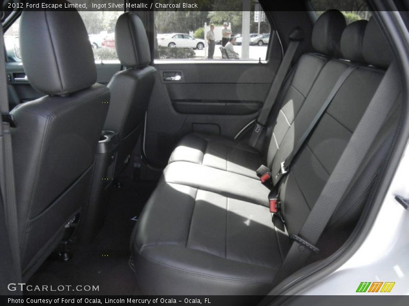 Ingot Silver Metallic / Charcoal Black 2012 Ford Escape Limited