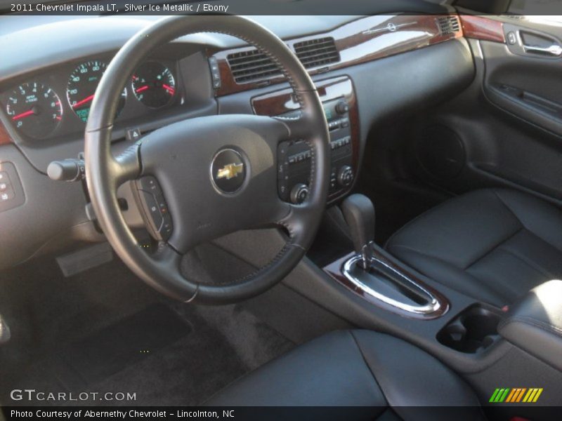 Silver Ice Metallic / Ebony 2011 Chevrolet Impala LT