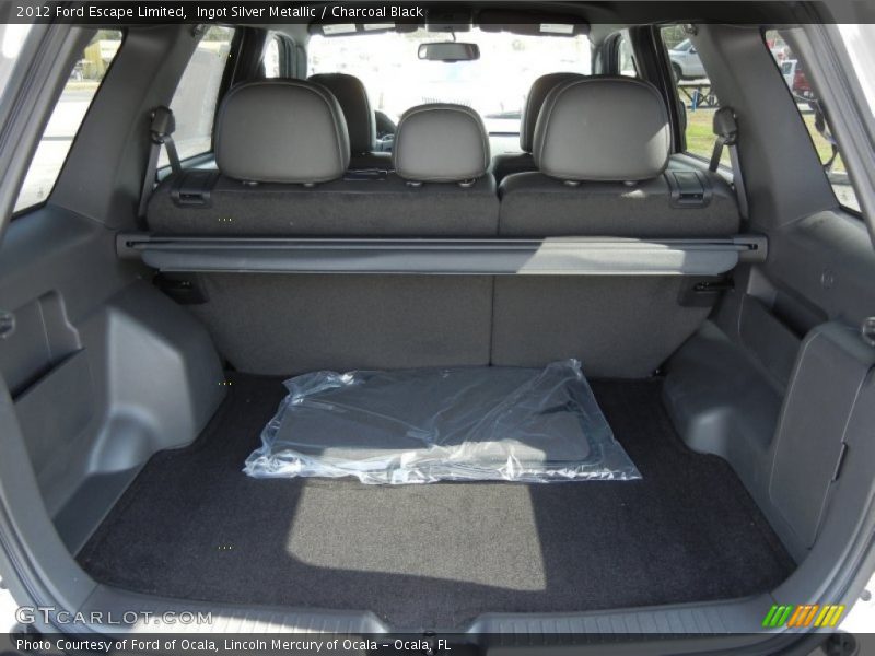 Ingot Silver Metallic / Charcoal Black 2012 Ford Escape Limited