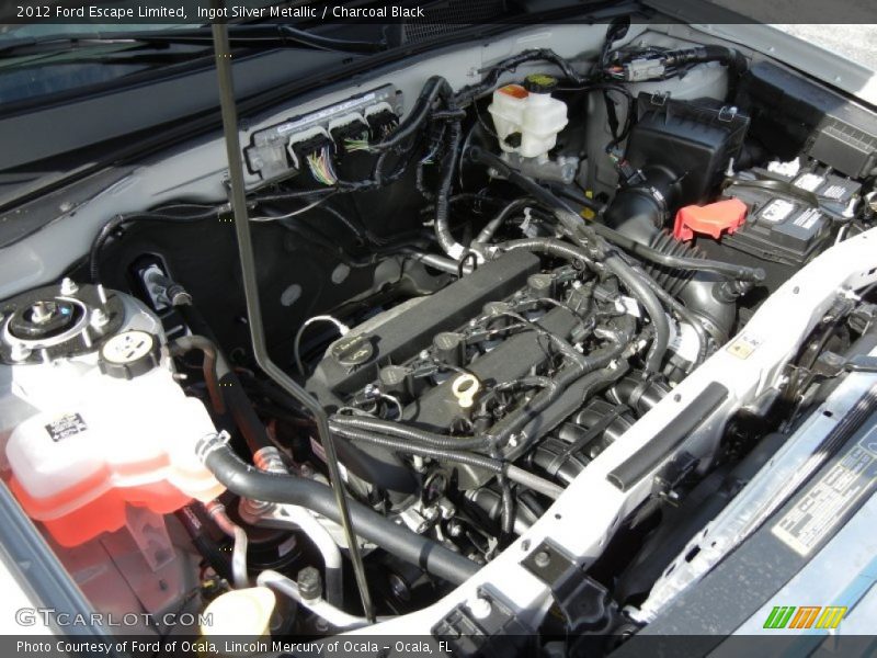 Ingot Silver Metallic / Charcoal Black 2012 Ford Escape Limited