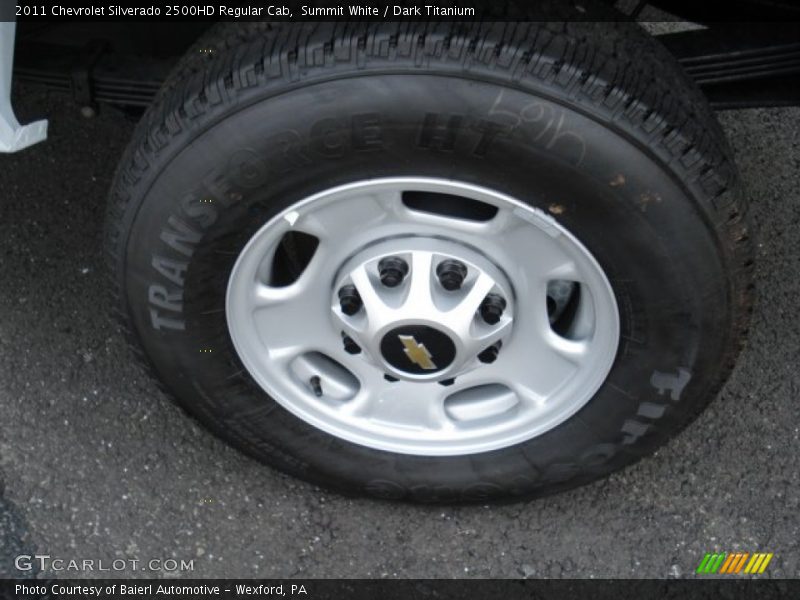 Summit White / Dark Titanium 2011 Chevrolet Silverado 2500HD Regular Cab