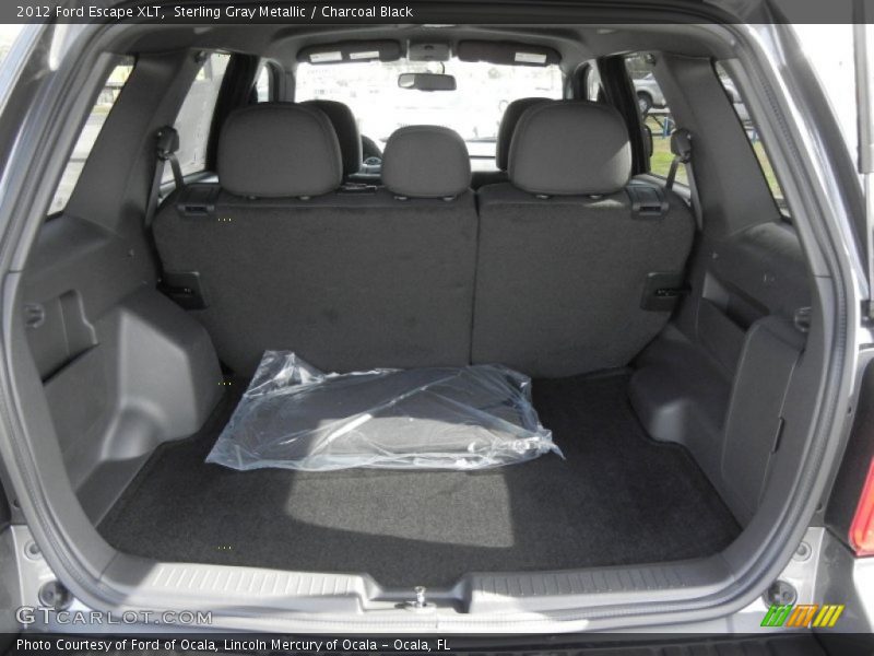 Sterling Gray Metallic / Charcoal Black 2012 Ford Escape XLT