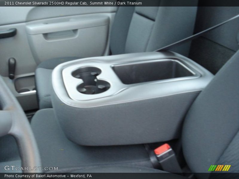 Summit White / Dark Titanium 2011 Chevrolet Silverado 2500HD Regular Cab