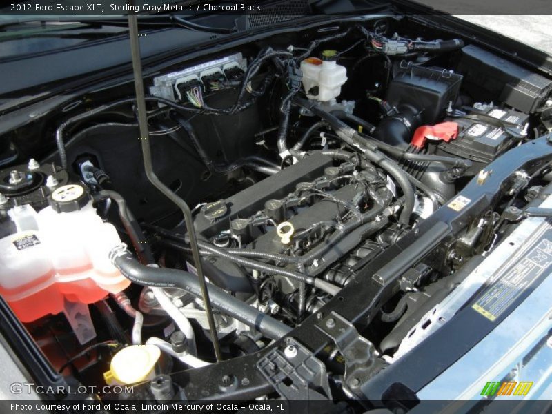 Sterling Gray Metallic / Charcoal Black 2012 Ford Escape XLT