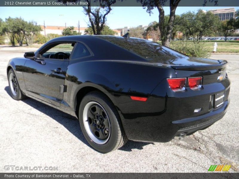 Black / Black 2012 Chevrolet Camaro LS Coupe