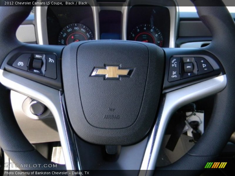 Black / Black 2012 Chevrolet Camaro LS Coupe