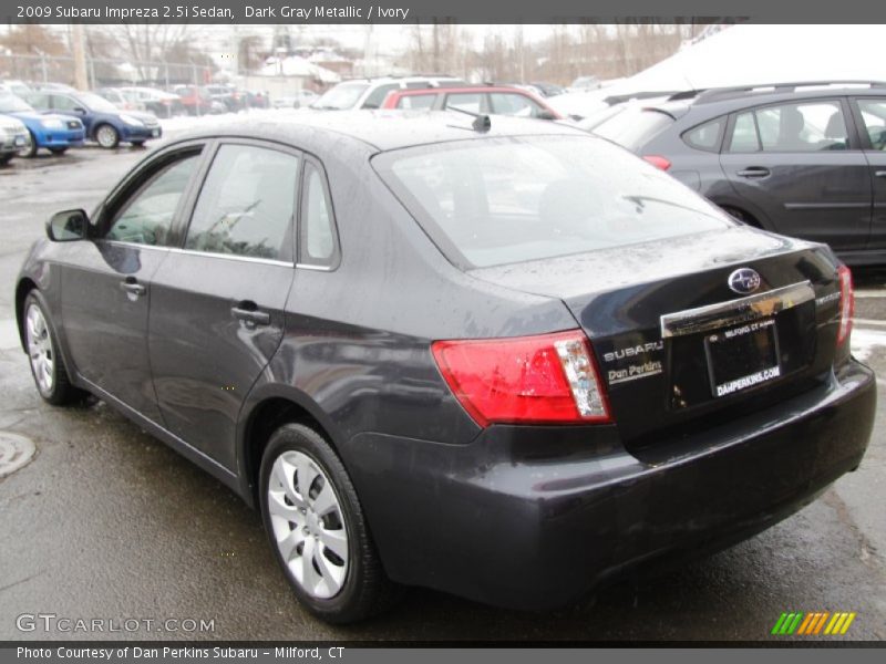 Dark Gray Metallic / Ivory 2009 Subaru Impreza 2.5i Sedan