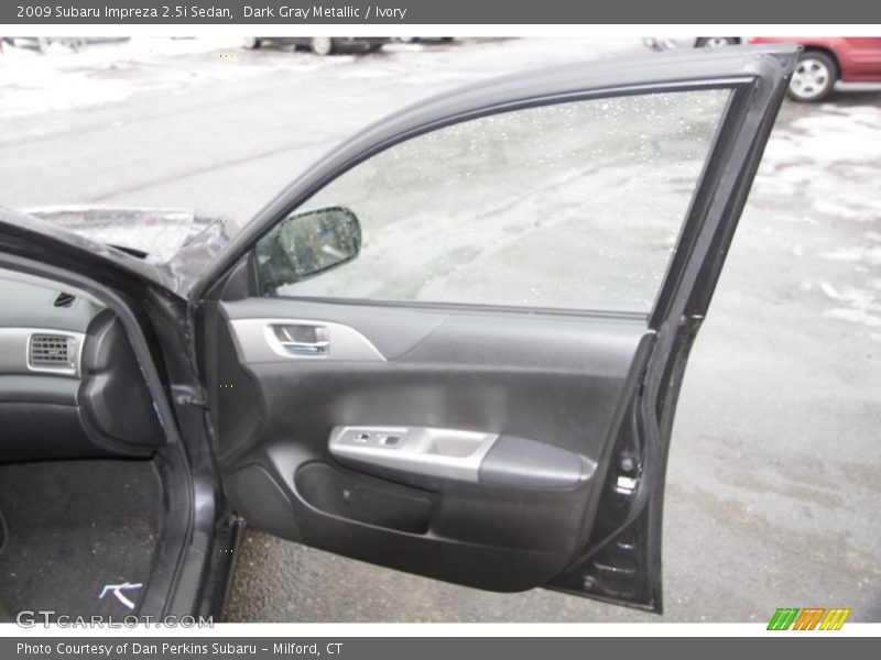 Dark Gray Metallic / Ivory 2009 Subaru Impreza 2.5i Sedan