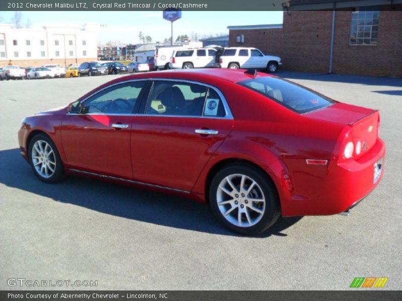 Crystal Red Tintcoat / Cocoa/Cashmere 2012 Chevrolet Malibu LTZ