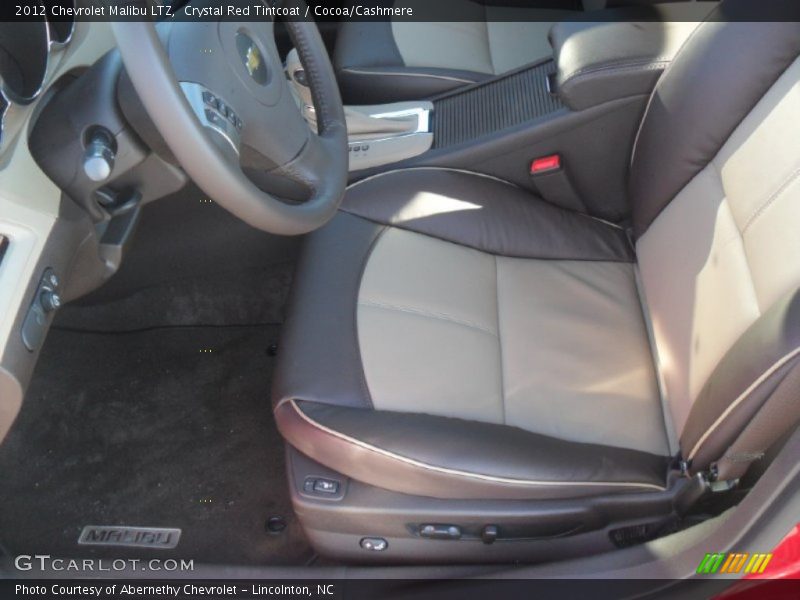 Crystal Red Tintcoat / Cocoa/Cashmere 2012 Chevrolet Malibu LTZ