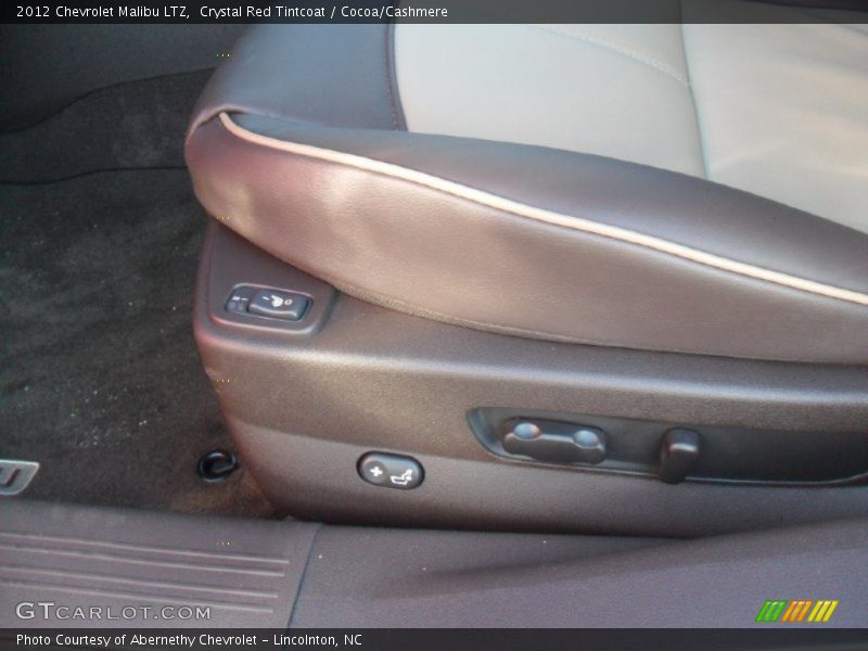 Crystal Red Tintcoat / Cocoa/Cashmere 2012 Chevrolet Malibu LTZ