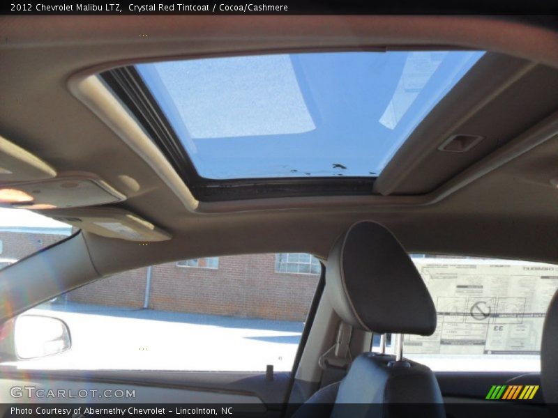 Crystal Red Tintcoat / Cocoa/Cashmere 2012 Chevrolet Malibu LTZ