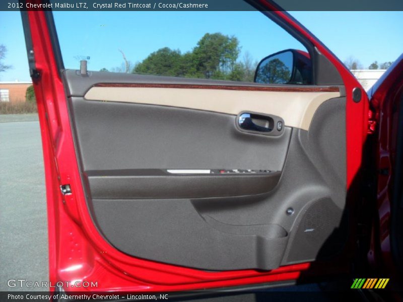 Crystal Red Tintcoat / Cocoa/Cashmere 2012 Chevrolet Malibu LTZ