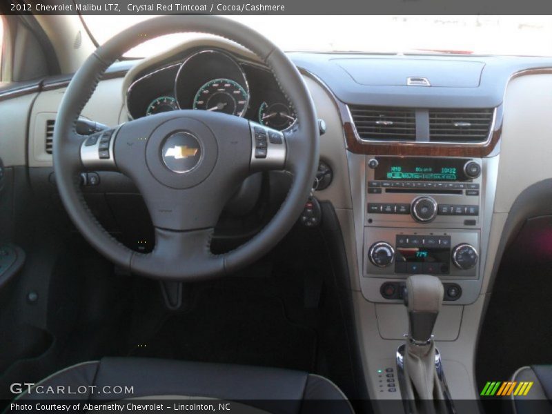 Crystal Red Tintcoat / Cocoa/Cashmere 2012 Chevrolet Malibu LTZ