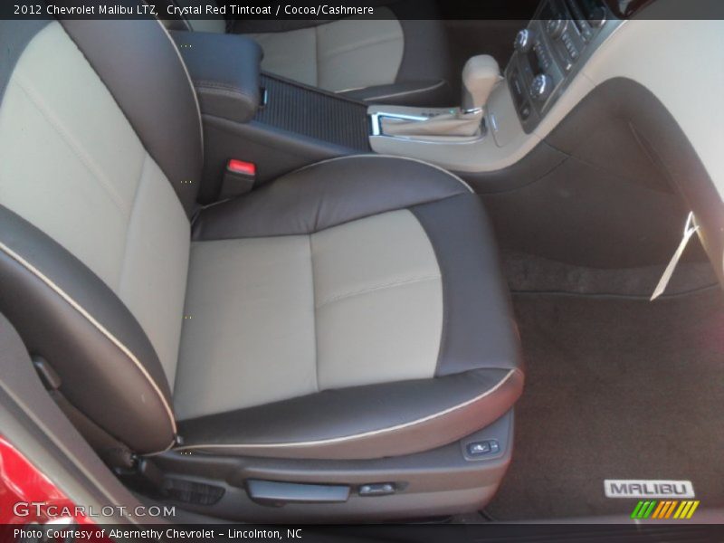 Crystal Red Tintcoat / Cocoa/Cashmere 2012 Chevrolet Malibu LTZ