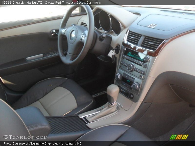 Crystal Red Tintcoat / Cocoa/Cashmere 2012 Chevrolet Malibu LTZ
