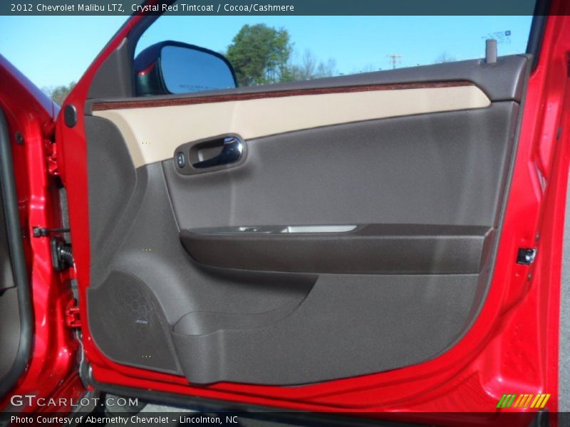 Crystal Red Tintcoat / Cocoa/Cashmere 2012 Chevrolet Malibu LTZ