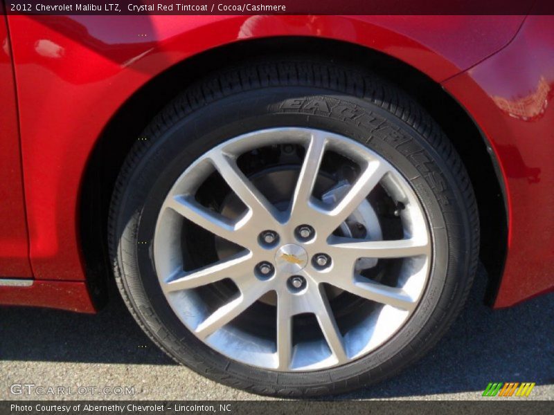 Crystal Red Tintcoat / Cocoa/Cashmere 2012 Chevrolet Malibu LTZ
