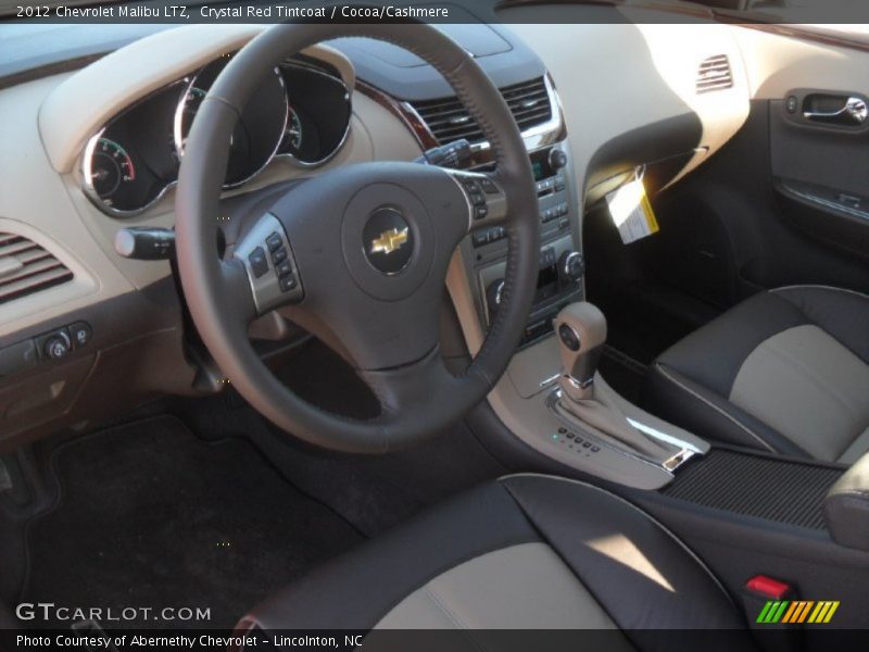 Crystal Red Tintcoat / Cocoa/Cashmere 2012 Chevrolet Malibu LTZ