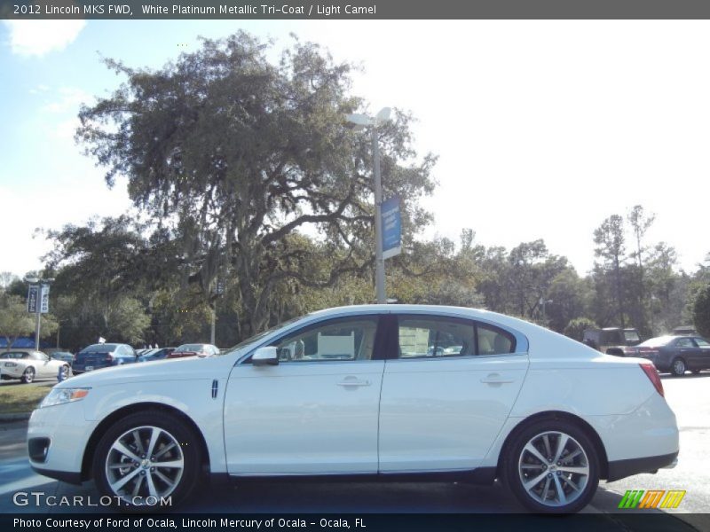  2012 MKS FWD White Platinum Metallic Tri-Coat