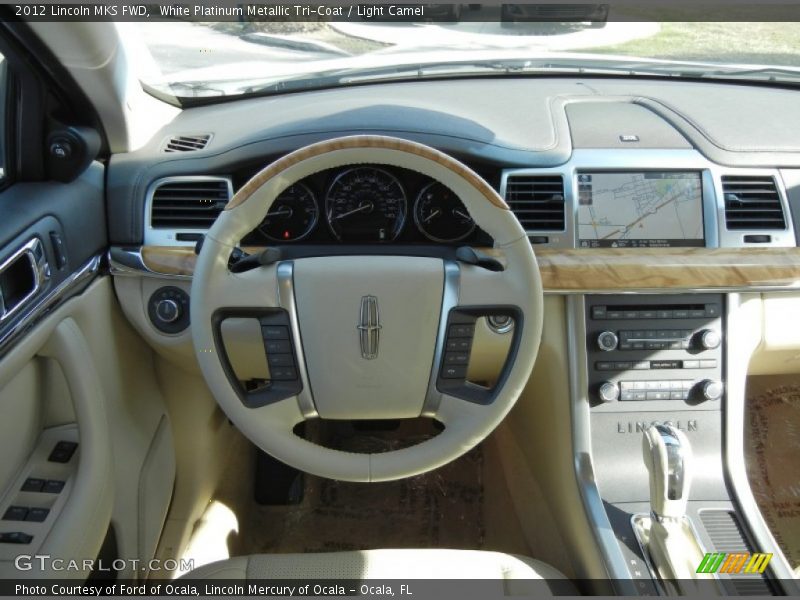 Dashboard of 2012 MKS FWD